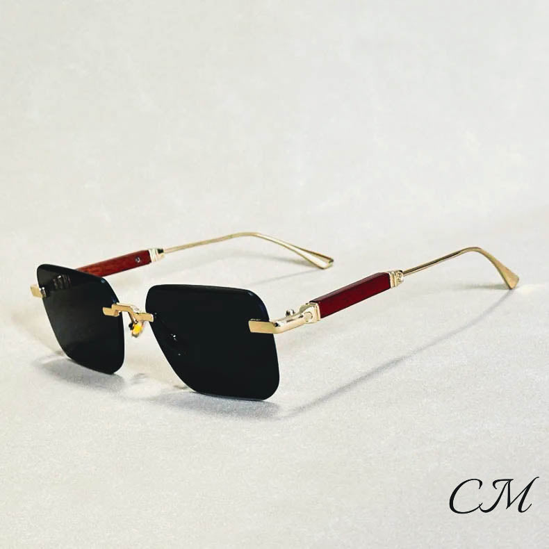 "Monaco" Rimless Sunglasses