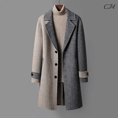 "The Milano" Dual-Tone Coat