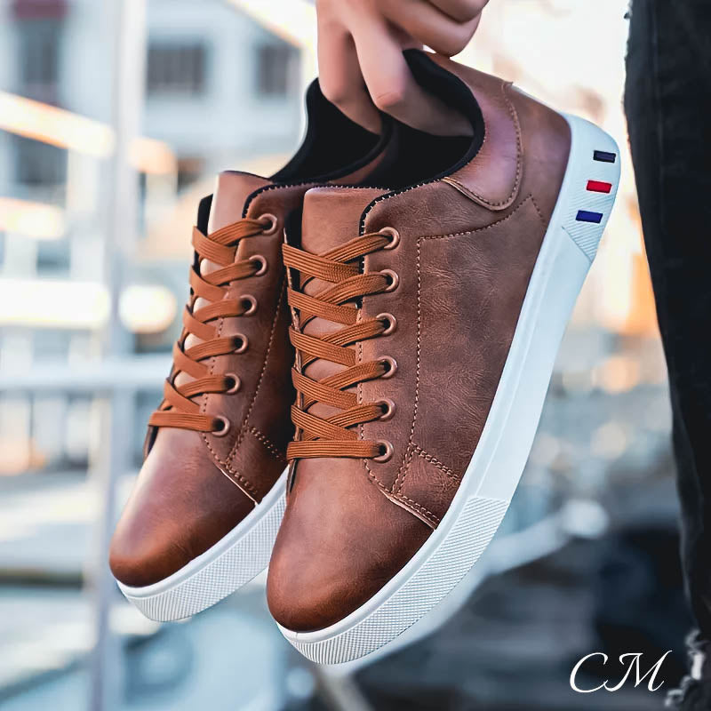 "Pier Vitale" Leather Sneaker