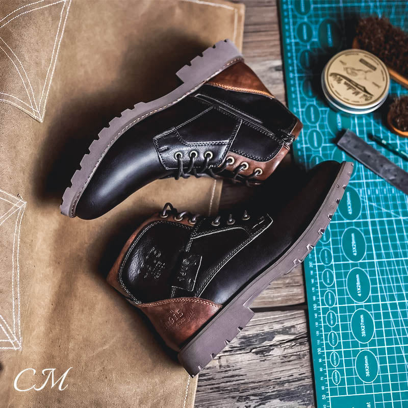 "Iron & Oak" Leather Boots