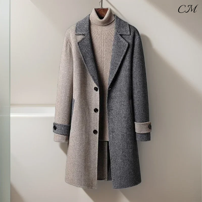"The Milano" Dual-Tone Coat