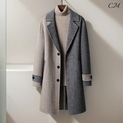 "The Milano" Dual-Tone Coat