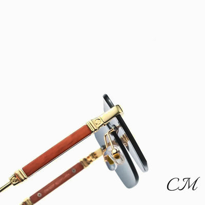 "Monaco" Rimless Sunglasses