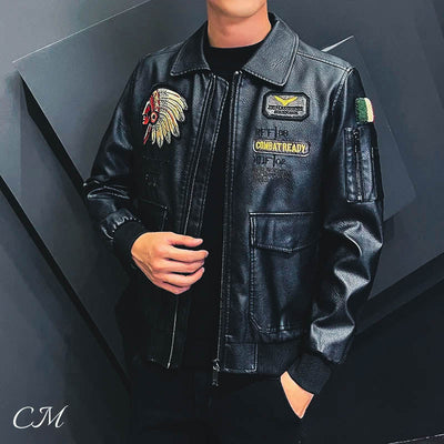 "Rebel Wings" Leather Jacket