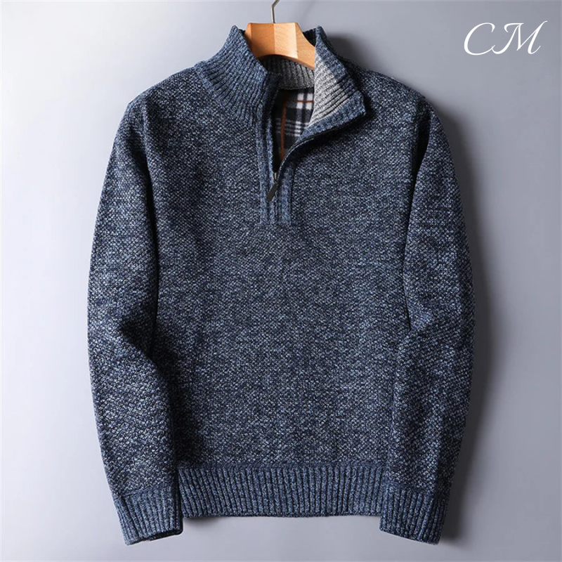 "Marco Rinaldi" Quarter-Zip Sweater