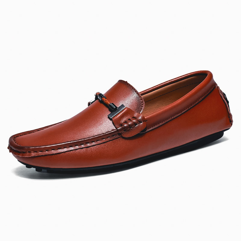 Giovanni™ Italian Genuine Leather Slip-On Shoes by Cristian Moretti™