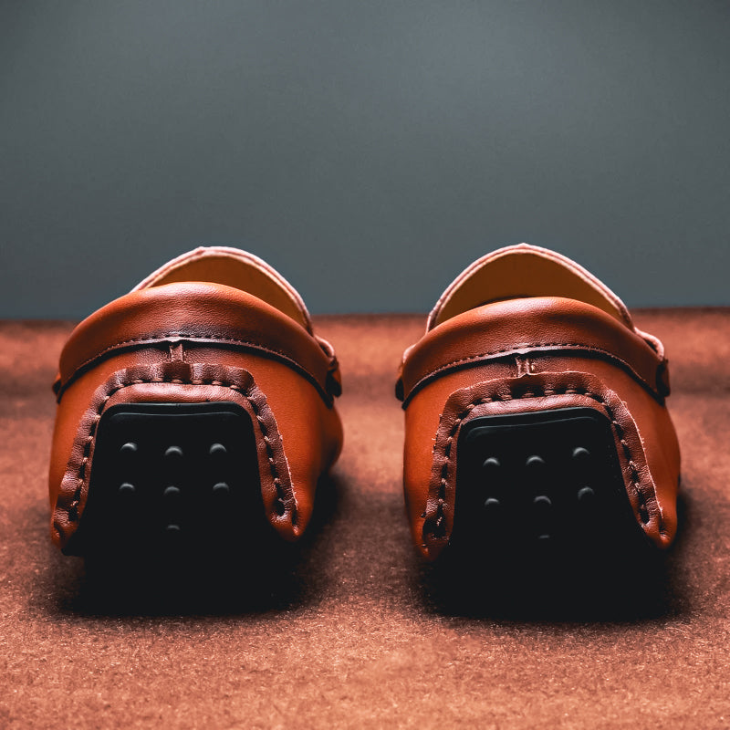 Giovanni™ Italian Genuine Leather Slip-On Shoes by Cristian Moretti™