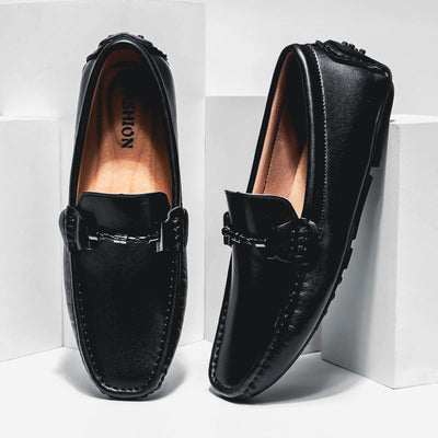 Giovanni™ Italian Genuine Leather Slip-On Shoes by Cristian Moretti™