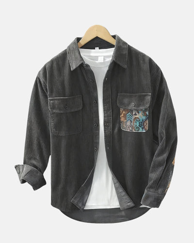 Curduroy Long-Sleeve Shirt