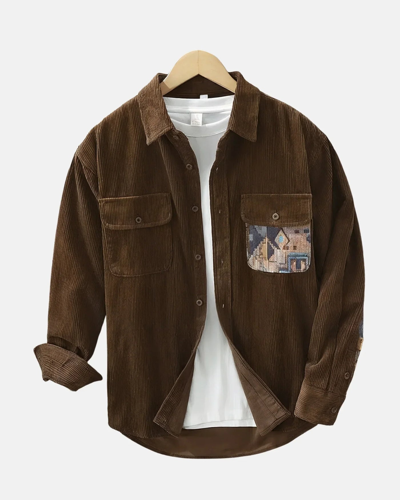 Curduroy Long-Sleeve Shirt
