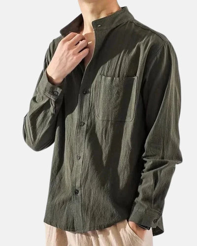 Oversized Linen Shirt