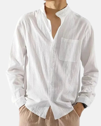 Oversized Linen Shirt