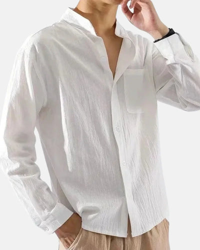 Oversized Linen Shirt