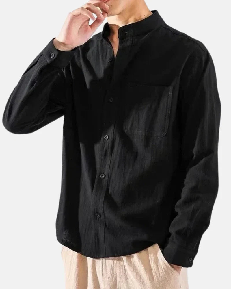 Oversized Linen Shirt