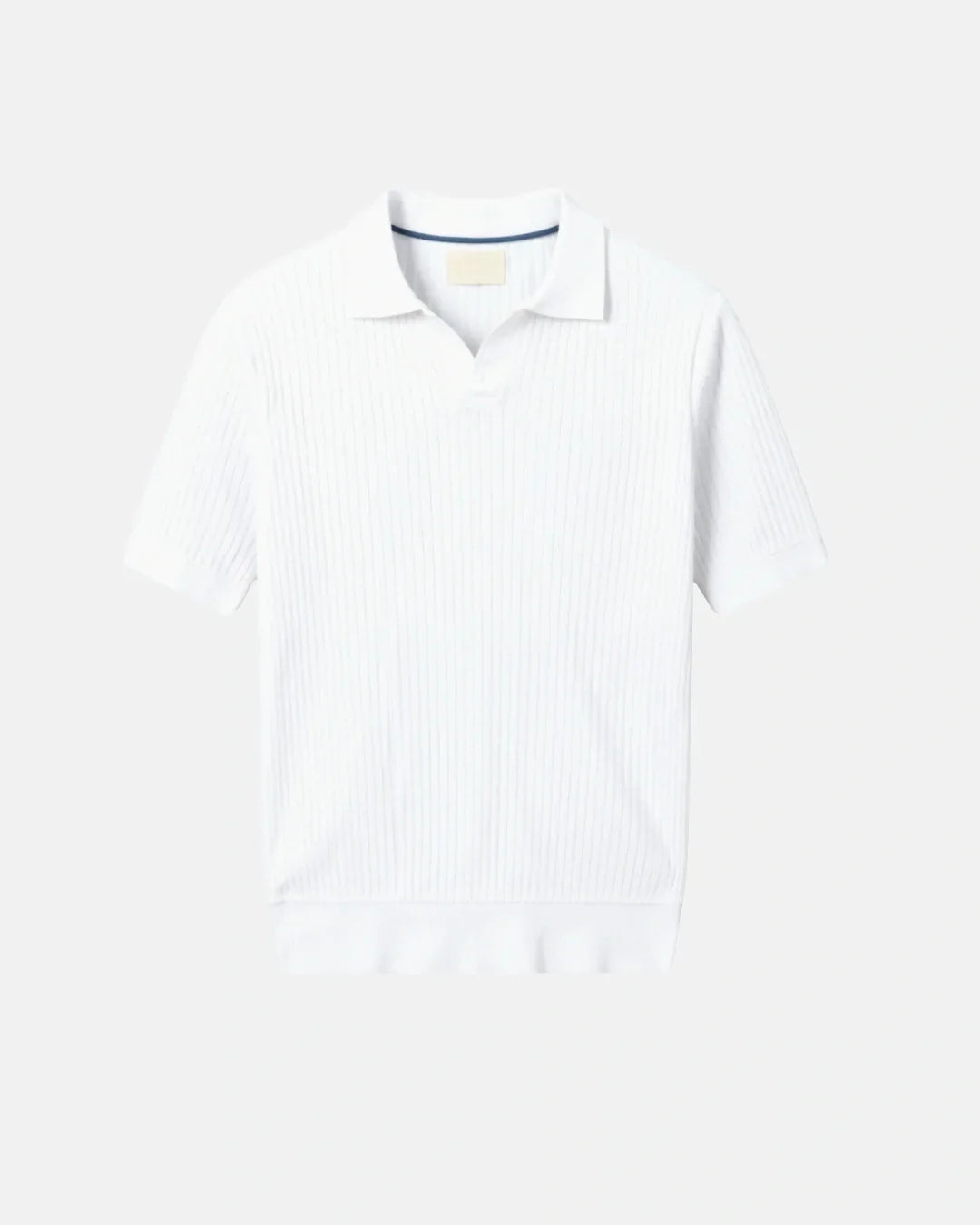 Ribbed Cotton Polo