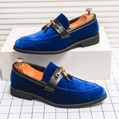 Enzo Silvestri Slip-On Leather Loafers