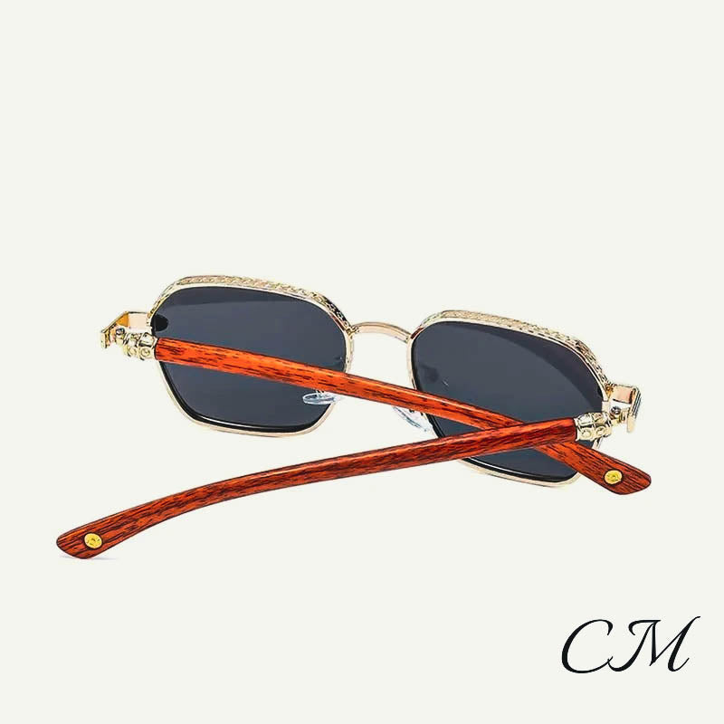 Giovanni™ Retro Wooden Sunglasses