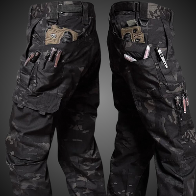 Avencea Tactical Camouflage Pants with Multi-Pocket System and Waterproof Ripstop Fabric