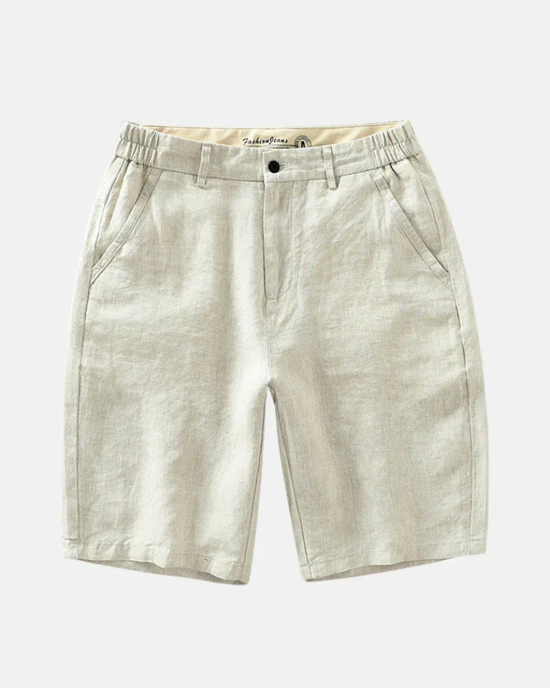 Tailored Linen Shorts