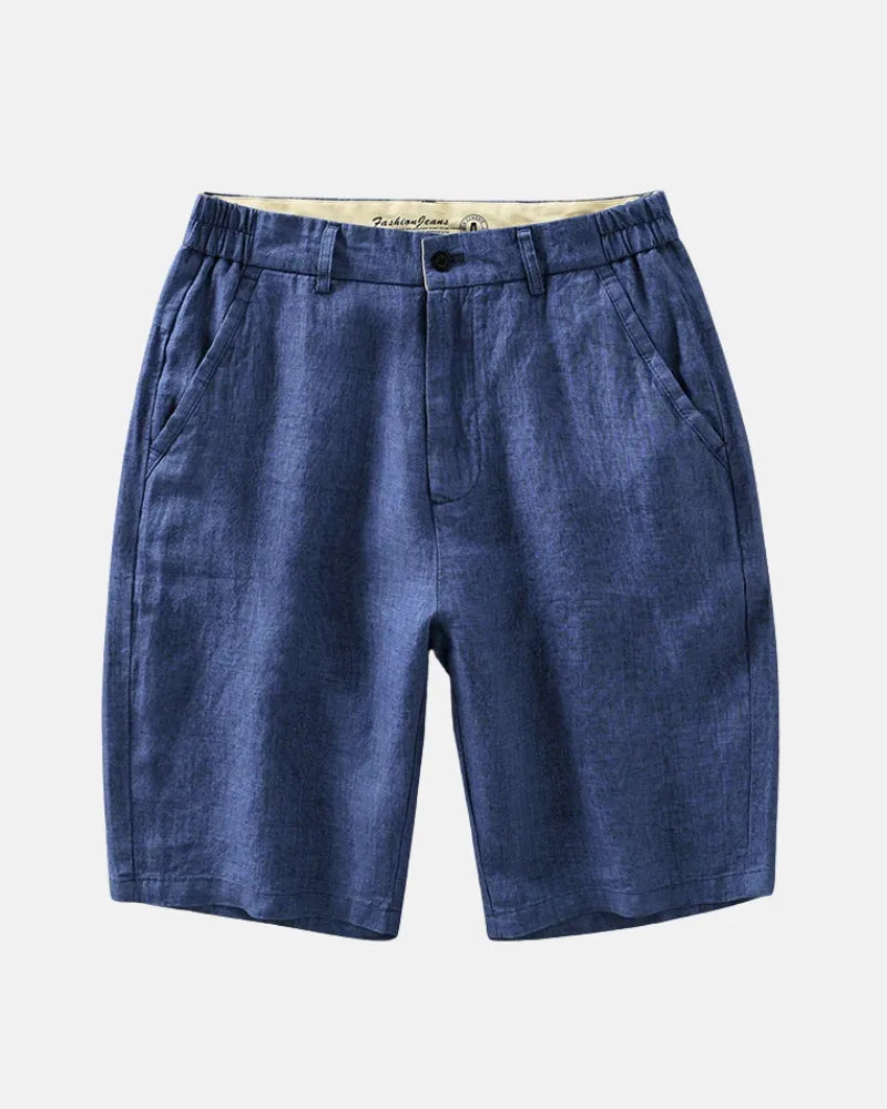 Tailored Linen Shorts