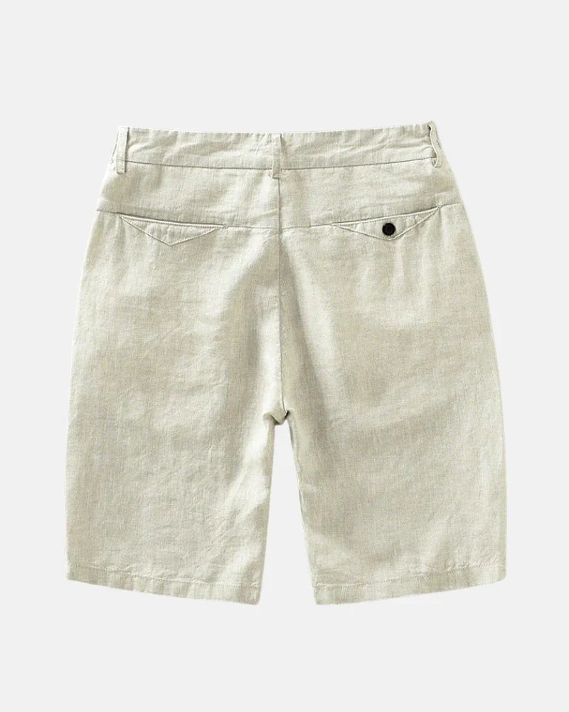 Tailored Linen Shorts