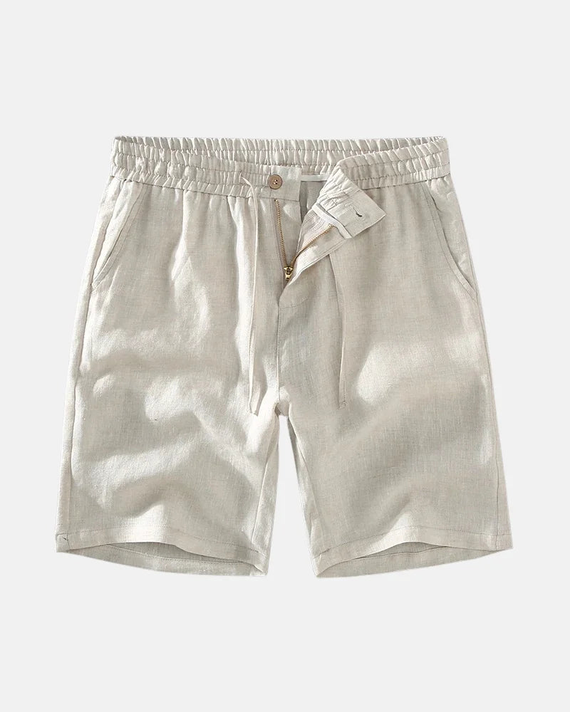 Signature Linen Shorts