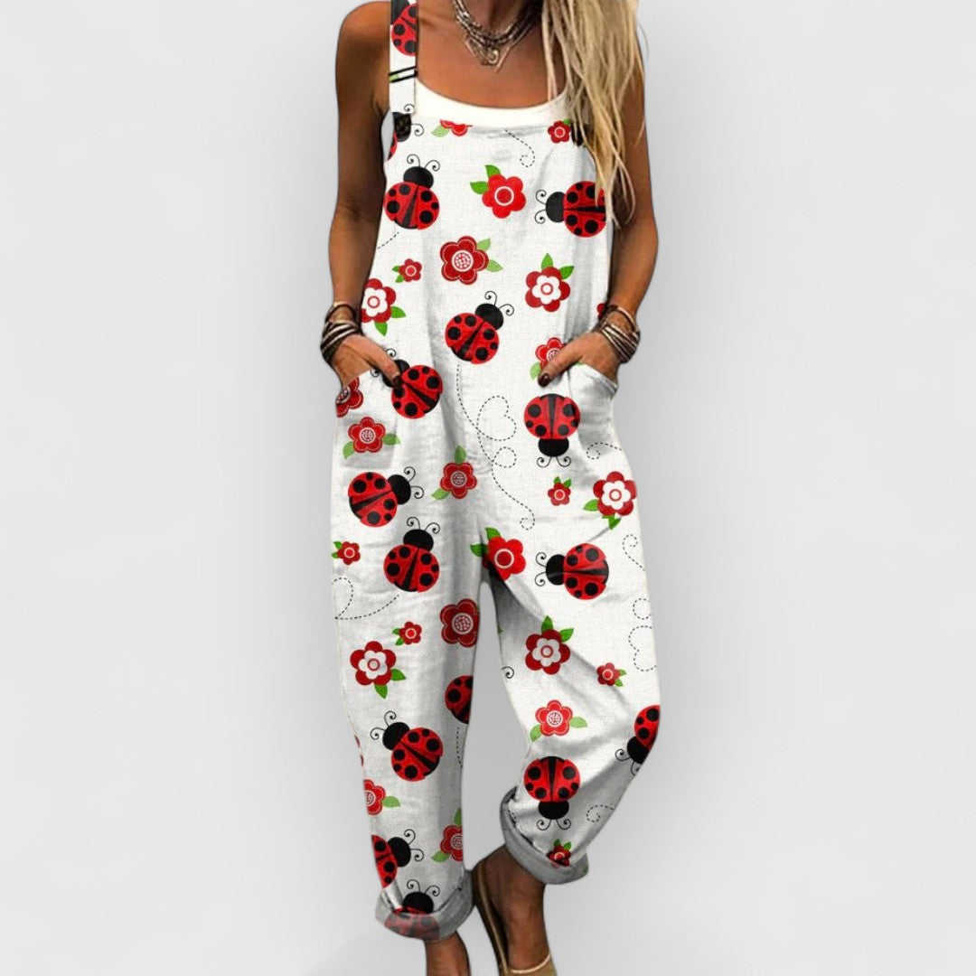 Alethea - Elegant Floral Jumpsuit