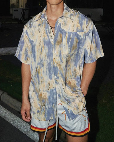 Marbled Lavender Shirt