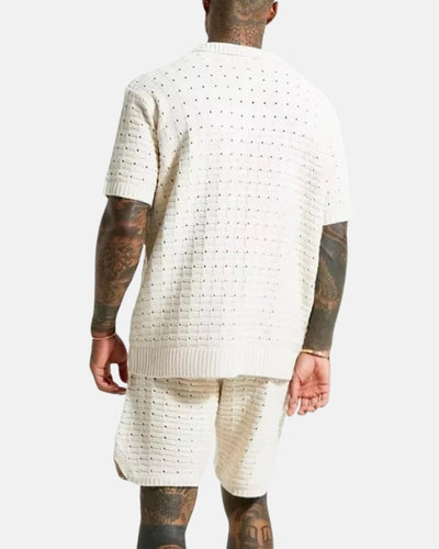 Santorini Knitted Polo