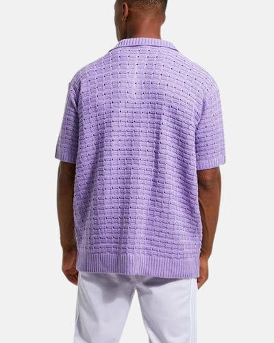 Santorini Knitted Polo