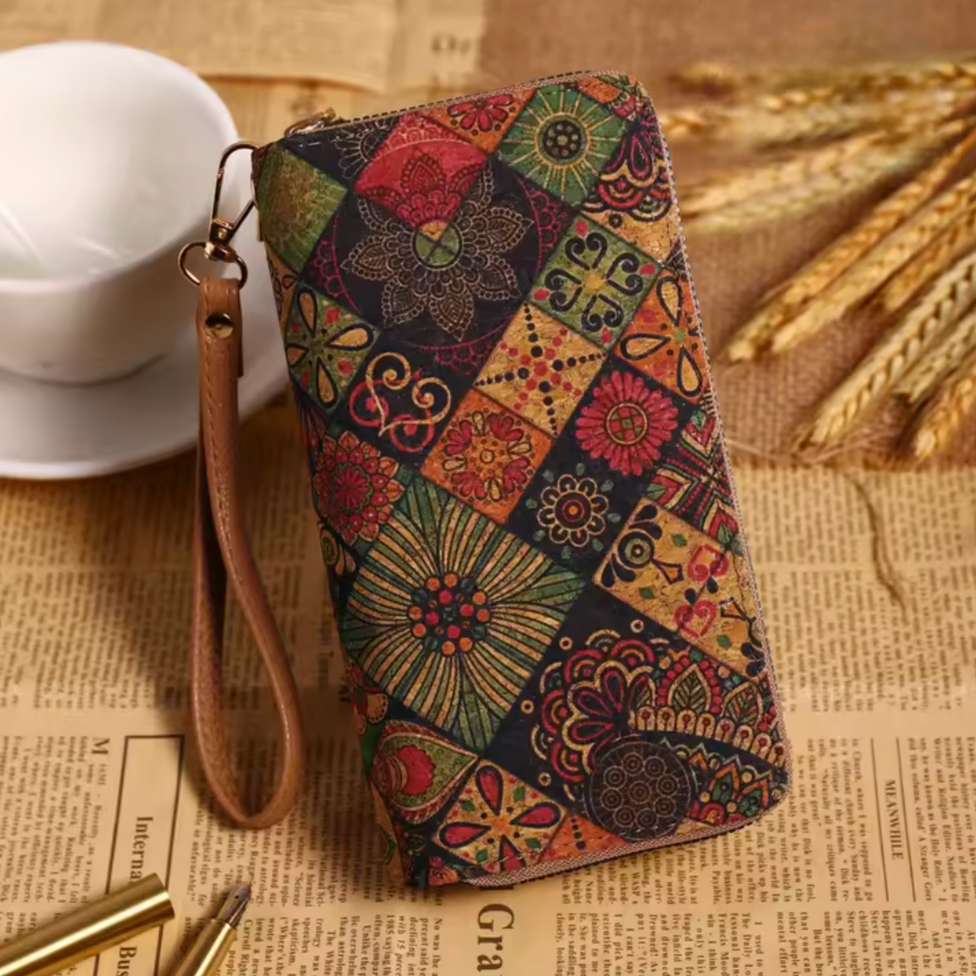 Terra Mosaic Boho Wallet