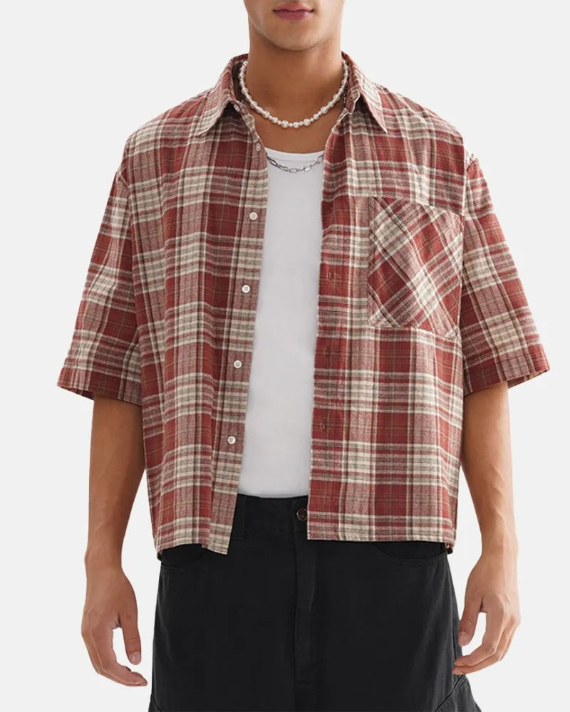 Canyon Plaid Short Sleeve