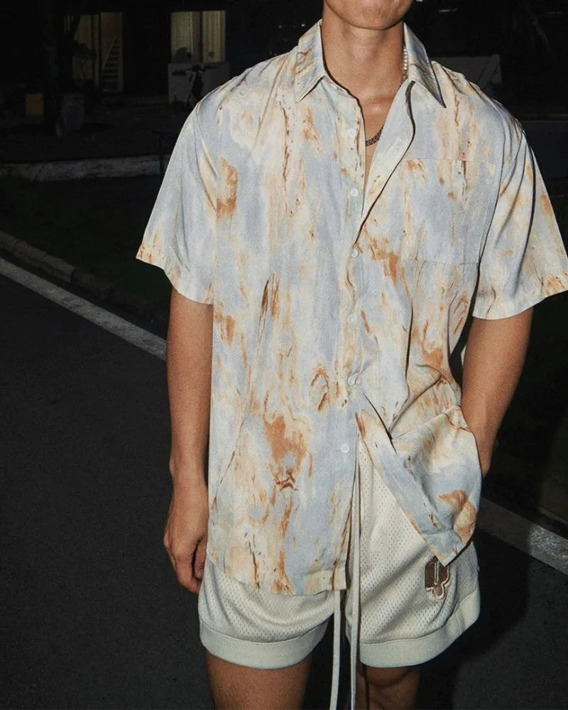 Marbled Lavender Shirt