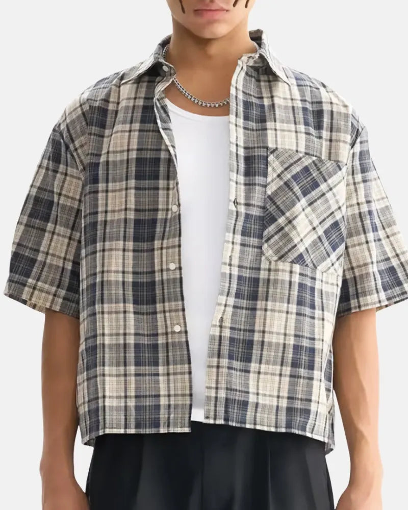 Canyon Plaid Short Sleeve