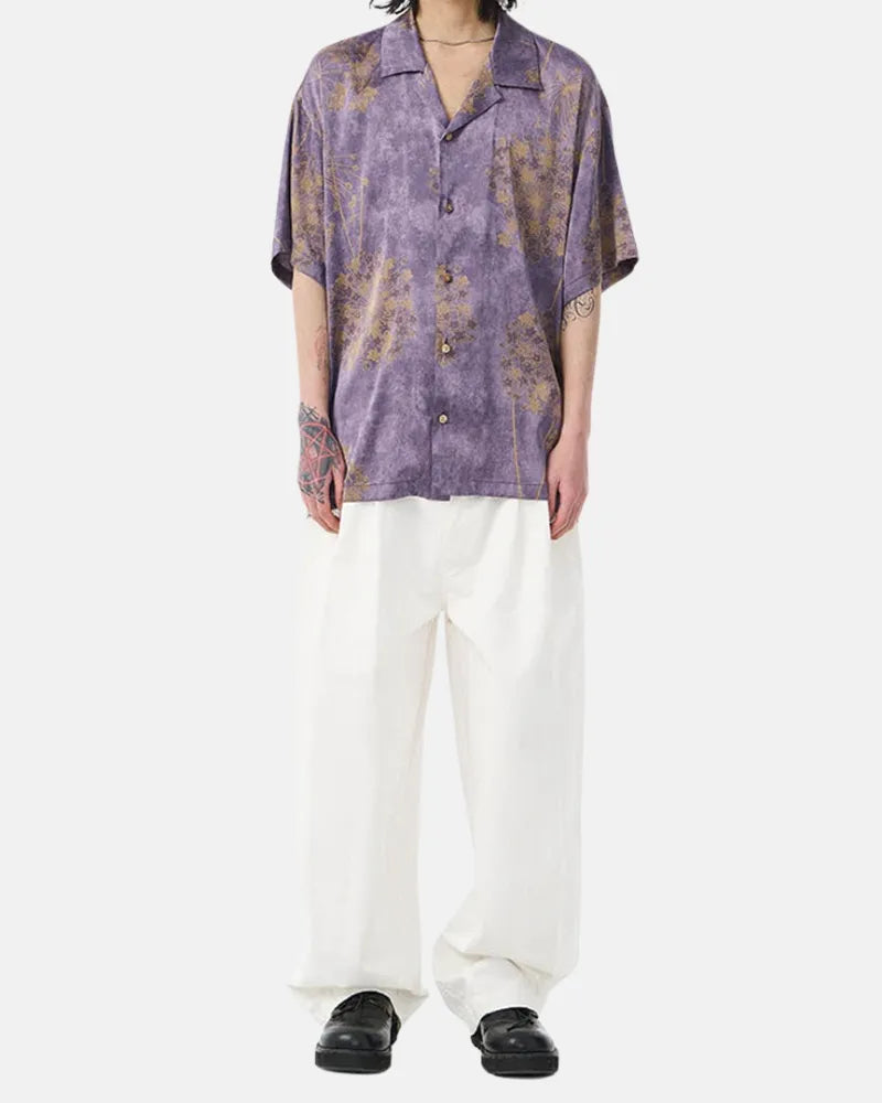 Golden Flora Summer Shirt