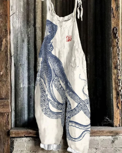 Women's Jumpsuit - Elegant Wide Leg Design for Comfort and Style