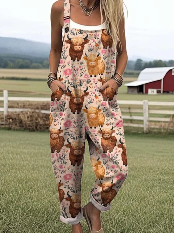 Clarissa | Vintage Look Dungarees