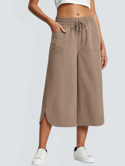 Oasis Wide-Leg Capri