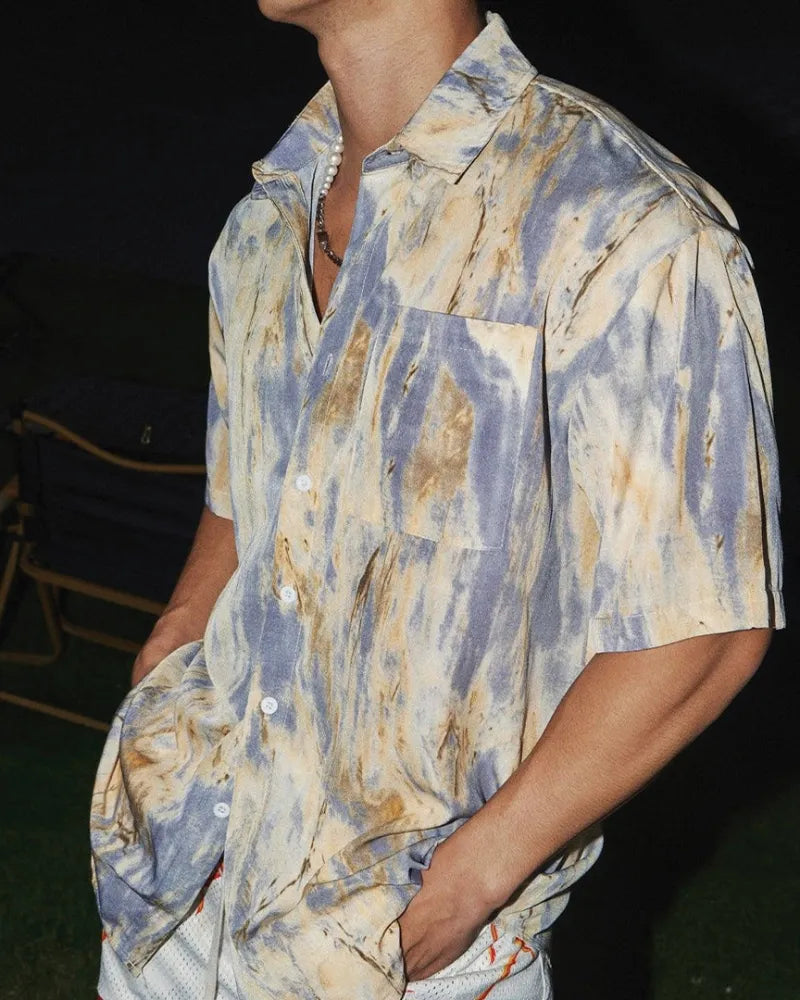 Marbled Lavender Shirt