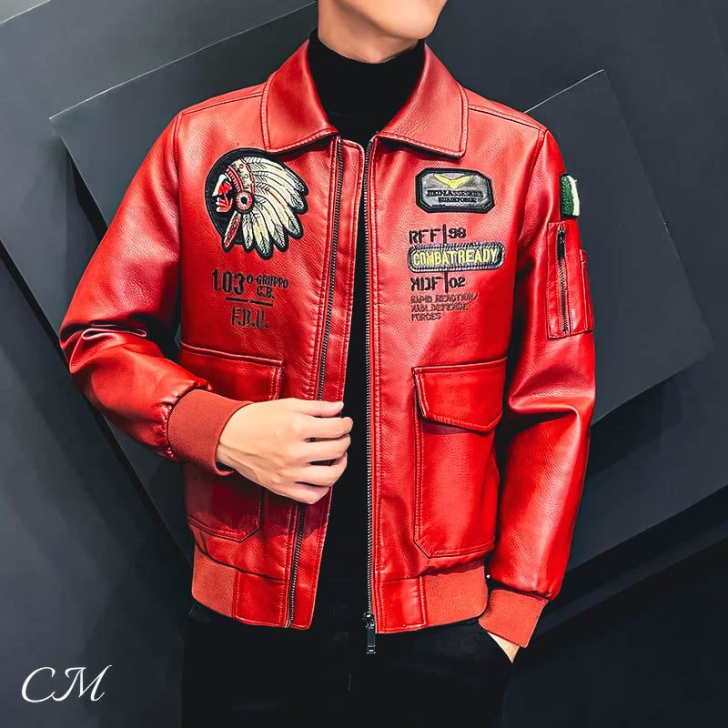 "Rebel Wings" Leather Jacket