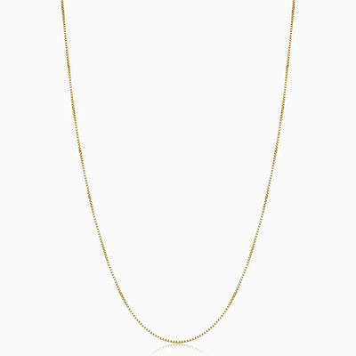 Bodega Box Necklace - Gold 18k