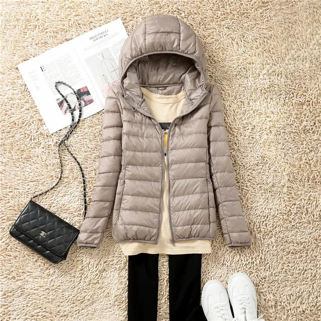 Lily | Women’s Stylish Hooded Winter Puffer Jacket