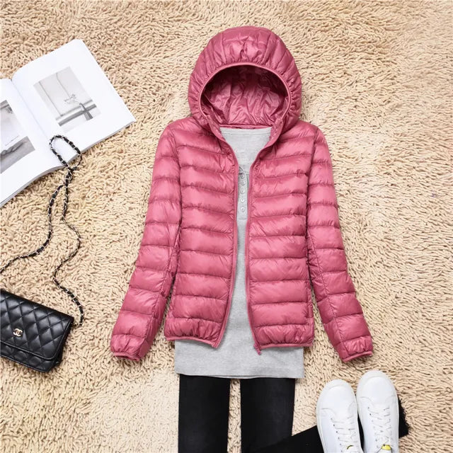 Lily | Women’s Stylish Hooded Winter Puffer Jacket