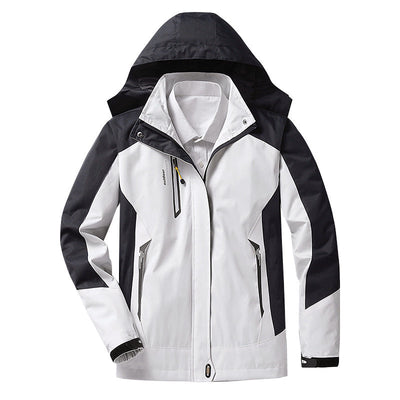 Waterproof Trail Jacket for Women with Removable Hood