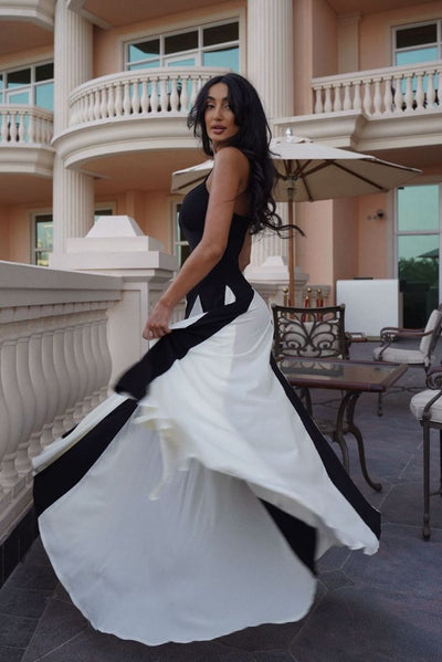 Eliana - Paneled Maxi Dress