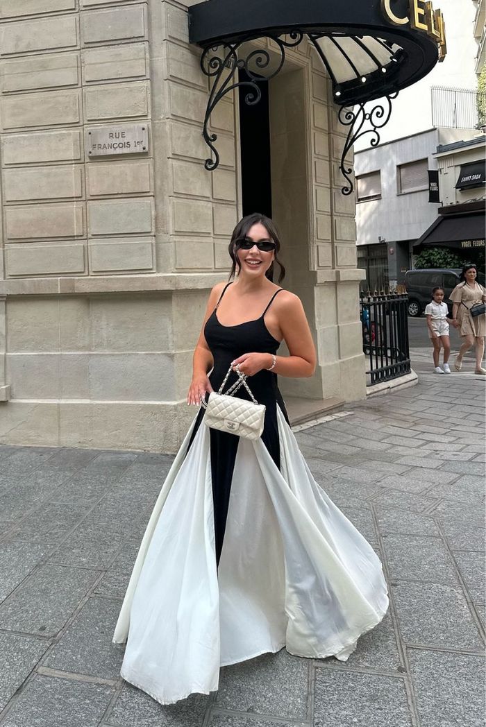 Eliana - Paneled Maxi Dress