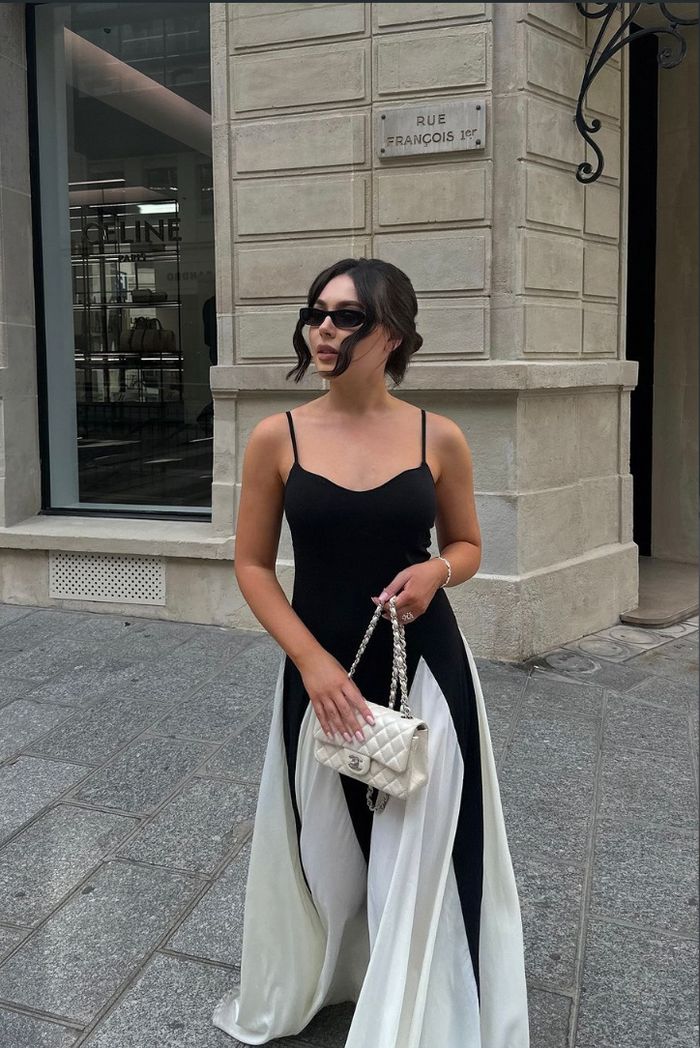 Eliana - Paneled Maxi Dress