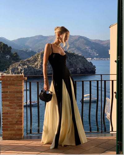 Eliana - Paneled Maxi Dress