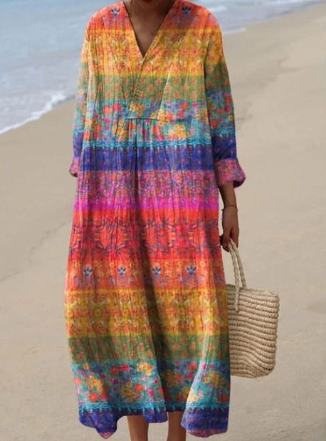 Maeve™ | Painted Meadow Dress