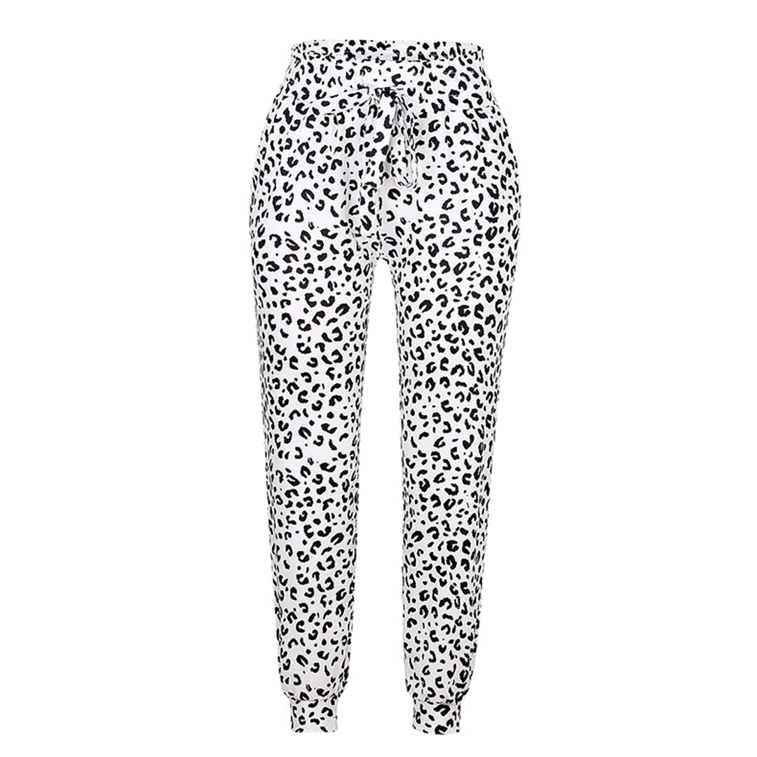 Avencea - Trousers with Unique Leopard Pattern